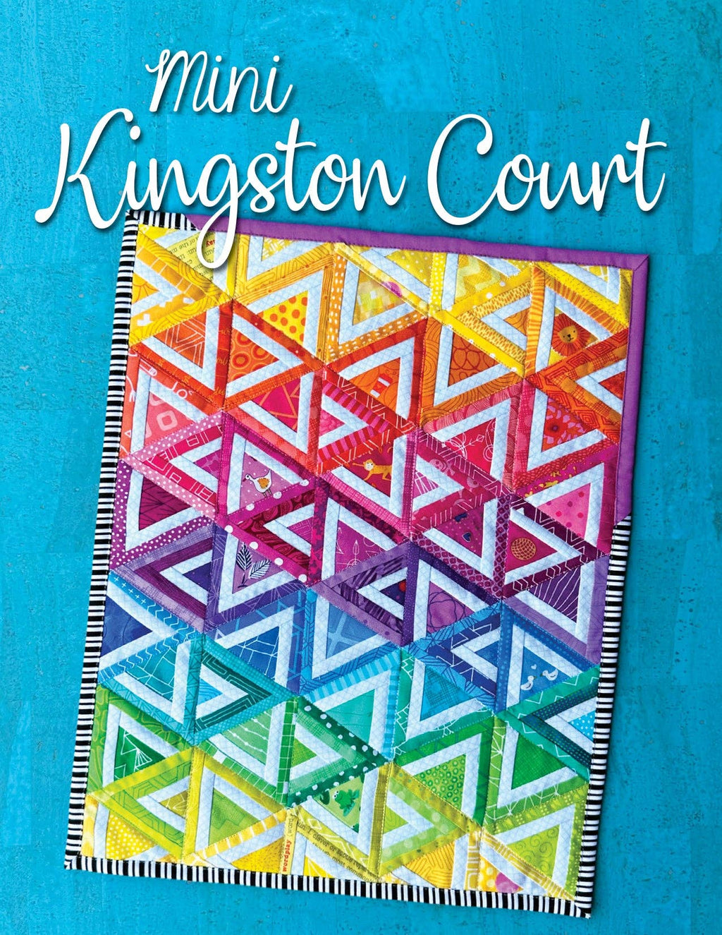 Mini Kingston Court Quilt Pattern: Paper Pattern