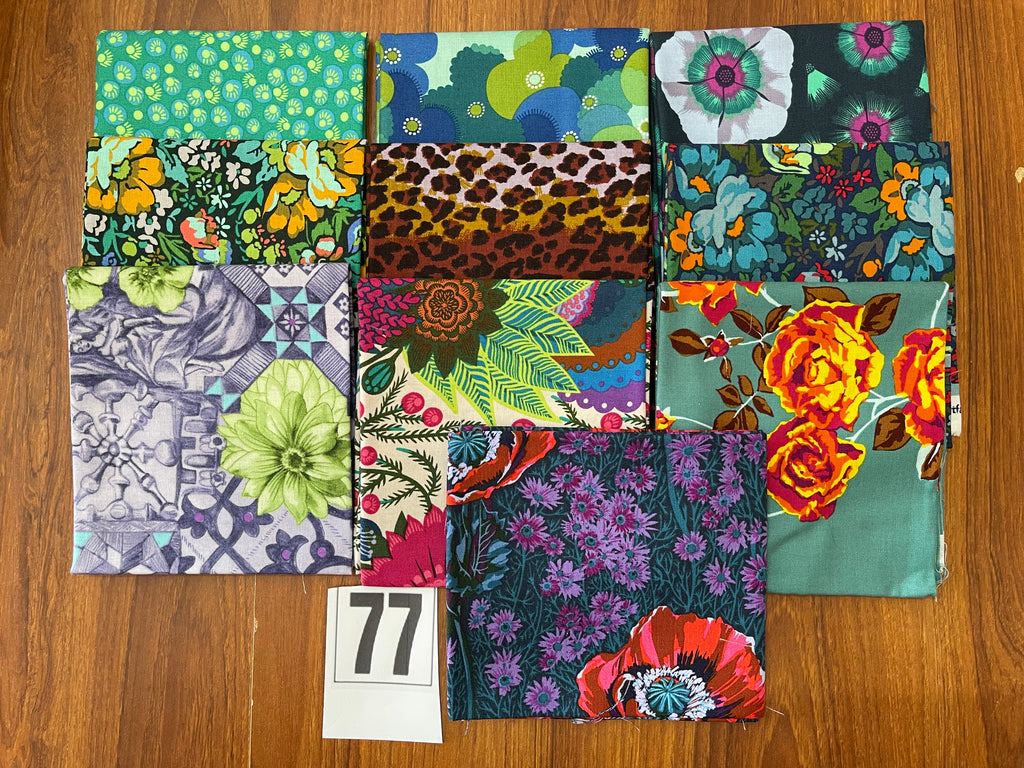Anna Maria Horner & Consevatory Fat Quarter Bundle - 10 Metric Fat Quarters