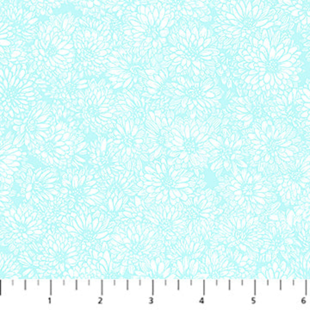 Indelible Soft AMT1002-62C Mums SWIM by Anna Maria Priced per 25 Cm.