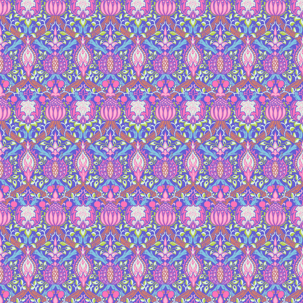 Kaffe & Morris & Co COTTON LAWN CLKW004.PURPLE Granada.Priced per 25Cm.