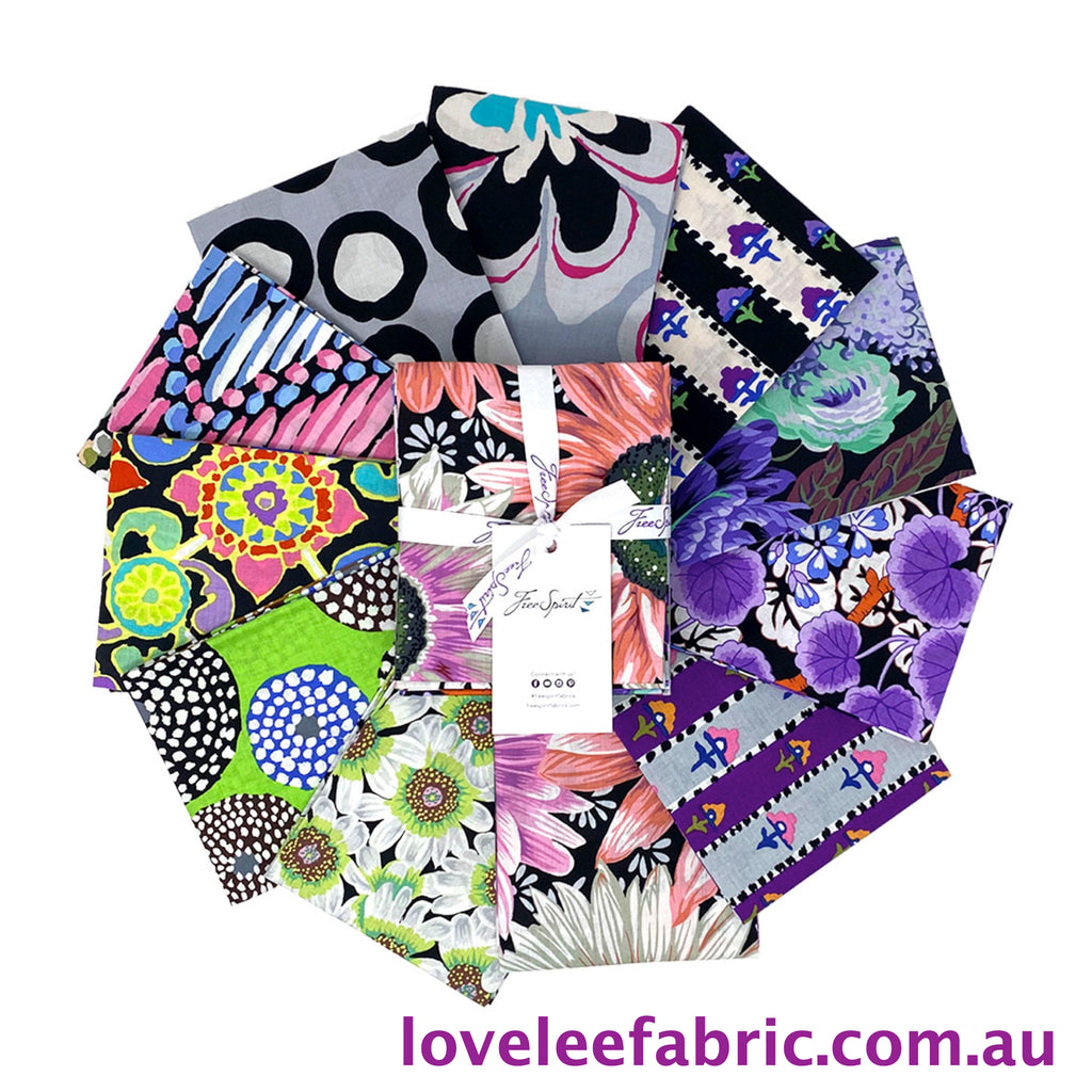 +#KFC Feb 2023 Fat Quarter Bundle CONTRAST - 11 Fat Quarters LAST ONE