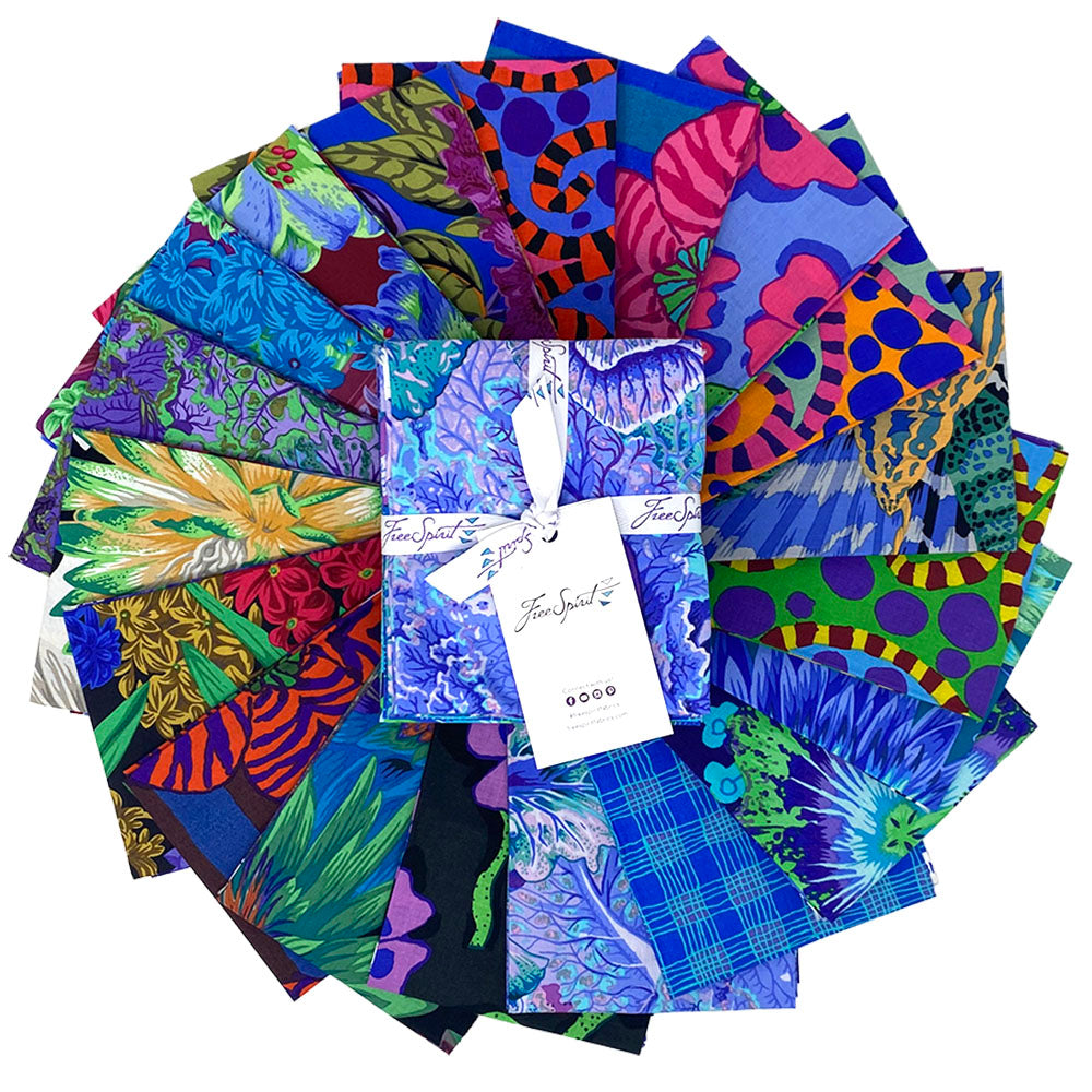 +#KFC August 2023 Fat Quarter Bundle COOL - 19 Fat Quarters