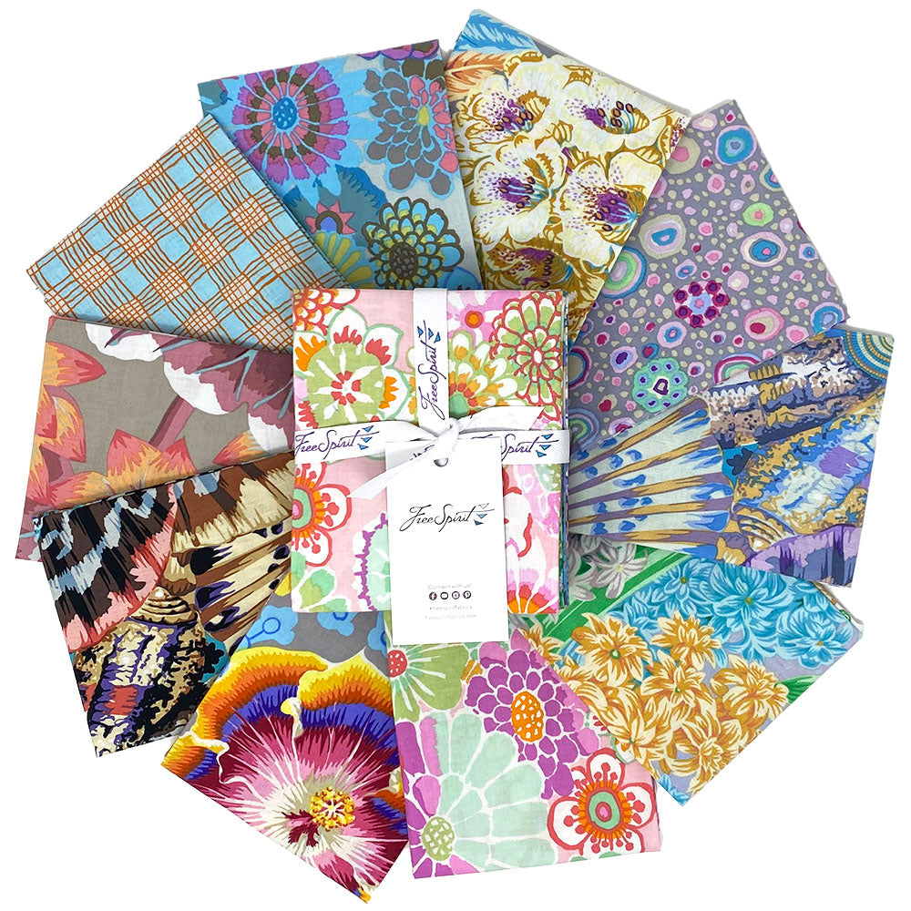 +#KFC August 2023 Fat Quarter Bundle PASTEL -10 Fat Quarters