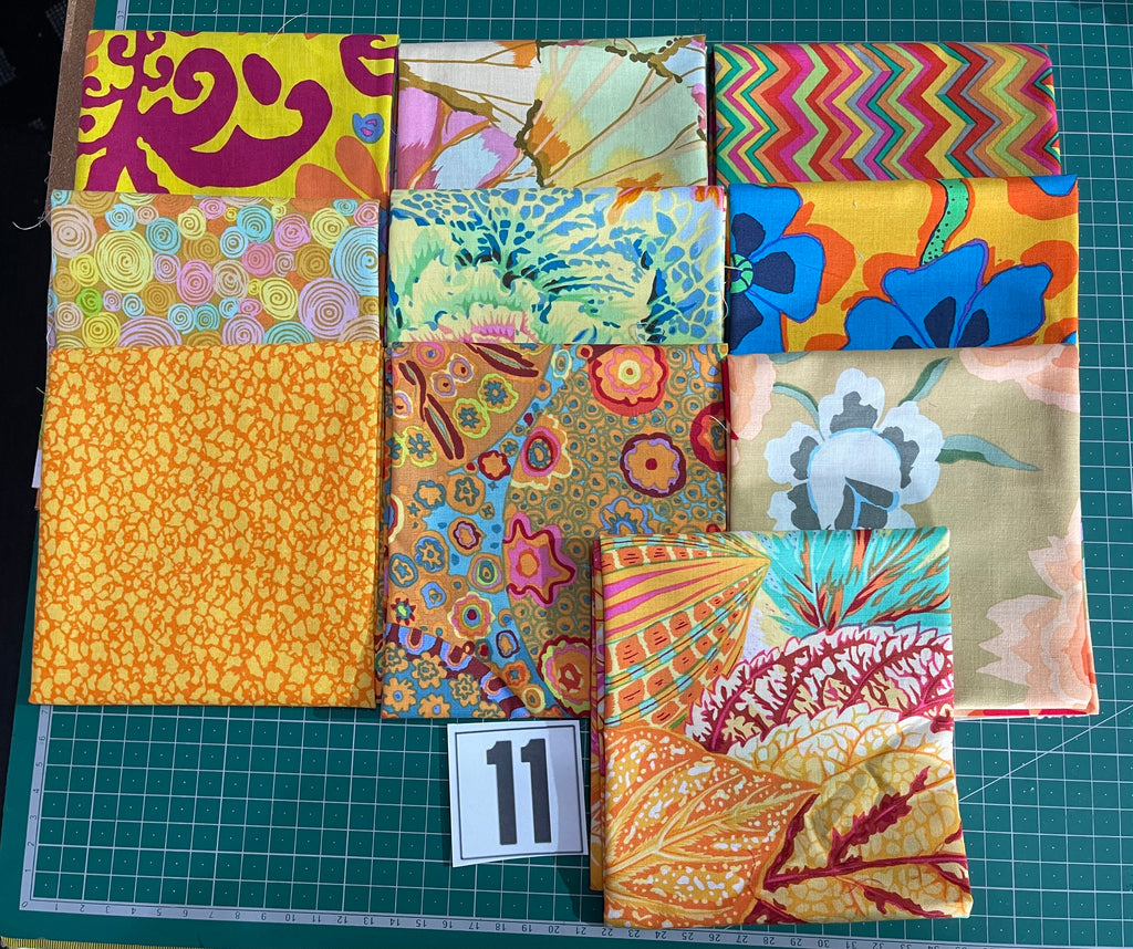 Kaffe Fassett Collective Collection Fat Quarter Bundle - 10 Metric Fat Quarters