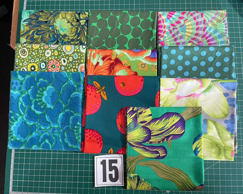 Kaffe Fassett Collective Collection Fat Quarter Bundle - 10 Metric Fat Quarters