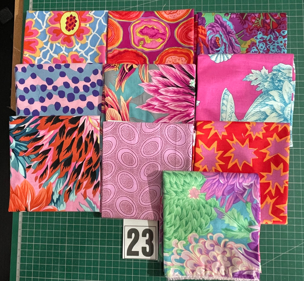 Kaffe Fassett Collective Collection Fat Quarter Bundle - 10 Metric Fat Quarters