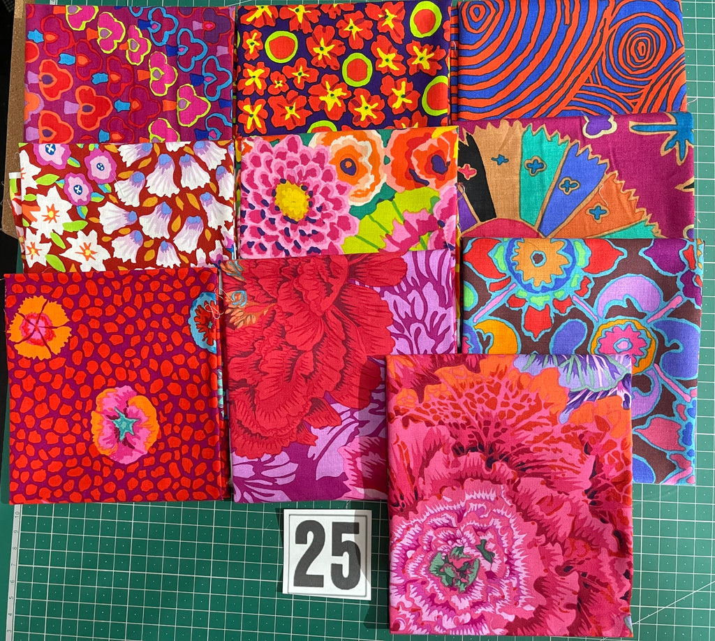 Kaffe Fassett Collective Collection Fat Quarter Bundle - 10 Metric Fat Quarters
