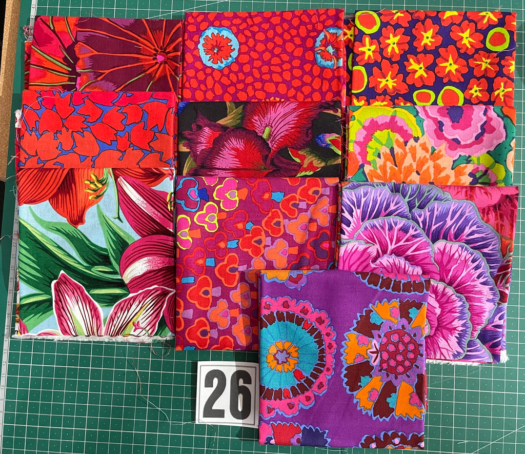 Kaffe Fassett Collective Collection Fat Quarter Bundle - 10 Metric Fat Quarters