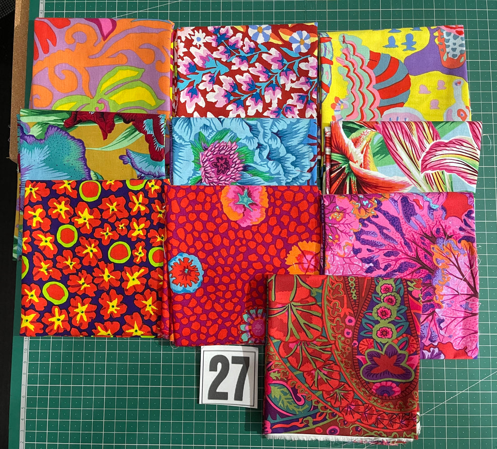 Kaffe Fassett Collective Collection Fat Quarter Bundle - 10 Metric Fat Quarters