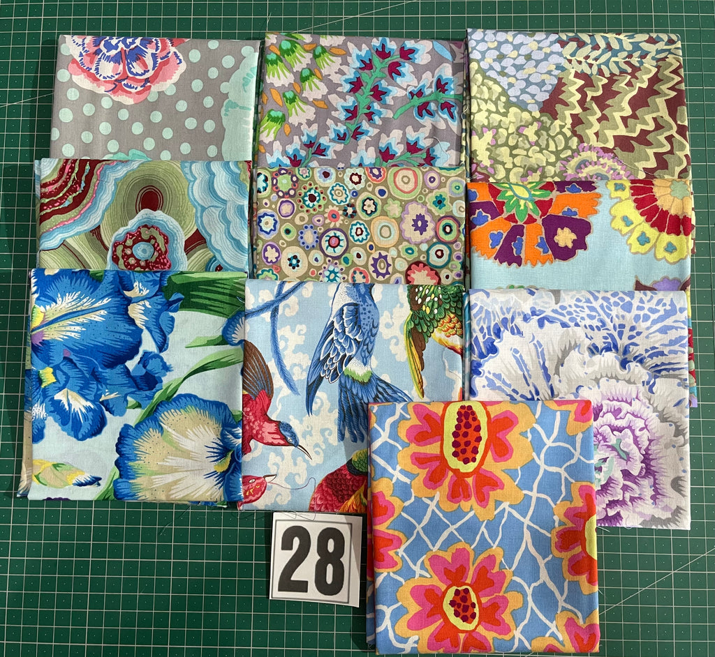 Kaffe Fassett Collective Collection Fat Quarter Bundle - 10 Metric Fat Quarters
