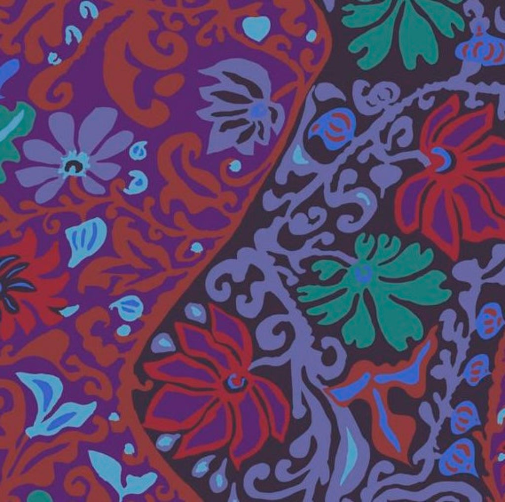 KFC Bali Brocade Purple PWBM069*LAST CHANCE Priced per 25cm