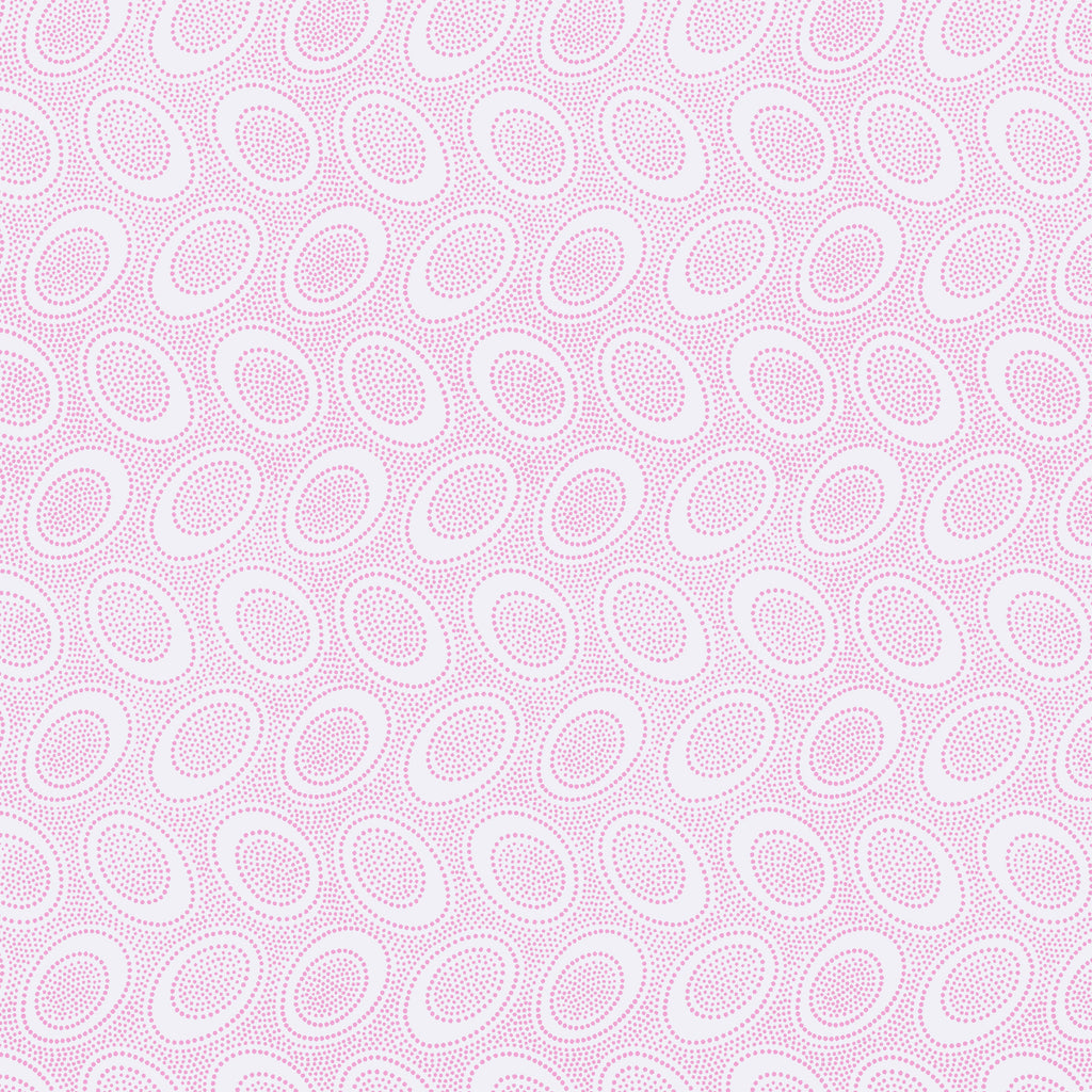 KFC Aboriginal Dot Blush PWGP071.Priced per 25cm