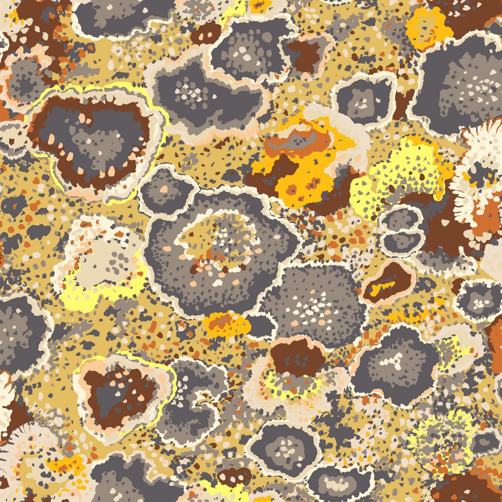 KFC Lichen OCHRE PWGP076 *LAST CHANCE Priced per 25cm