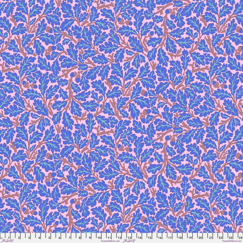 Kaffe & Morris & Co Oak BLUE PWKW003 Priced per 25cm