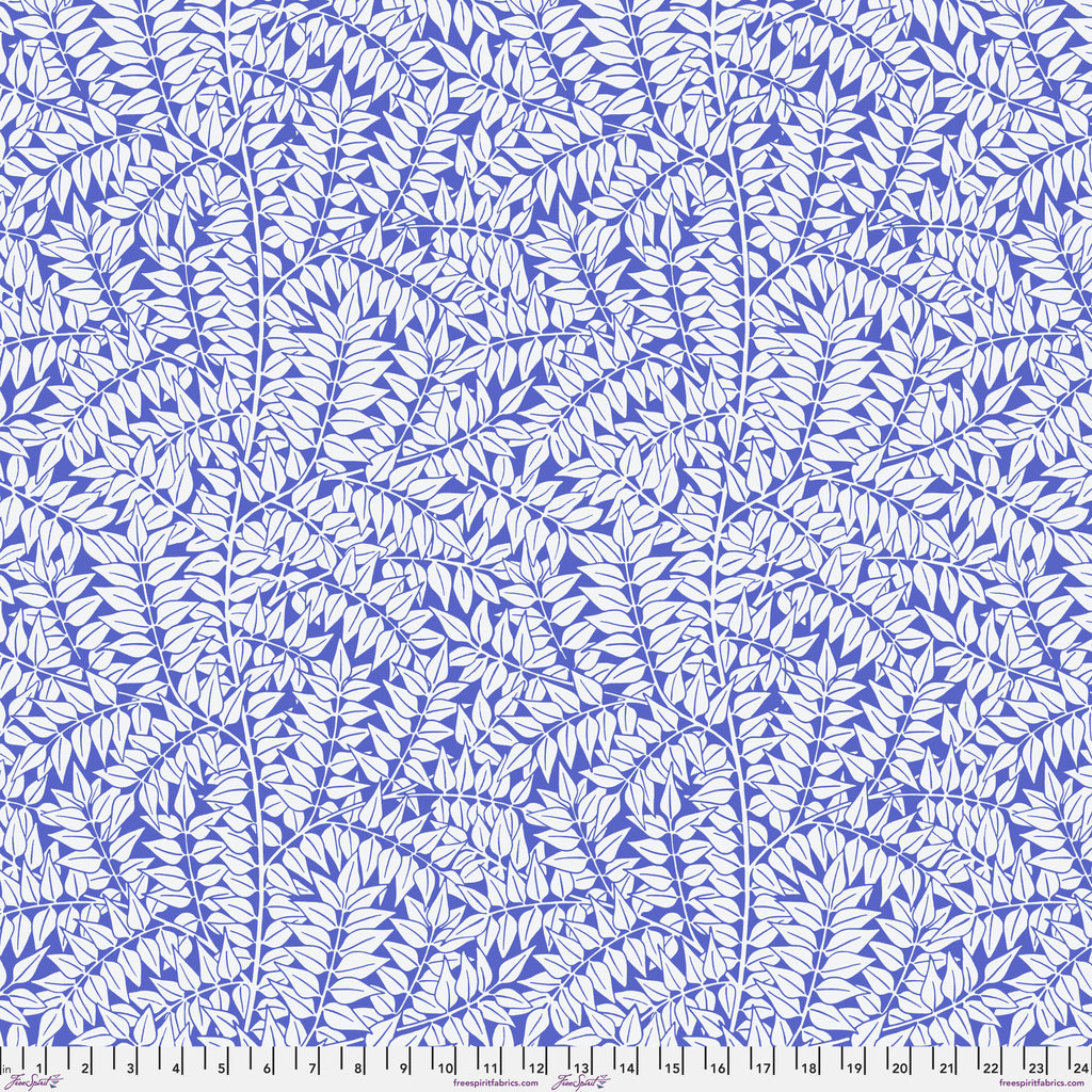 Kaffe & Morris & Co Branches BLUE PWKW009 Priced per 25cm