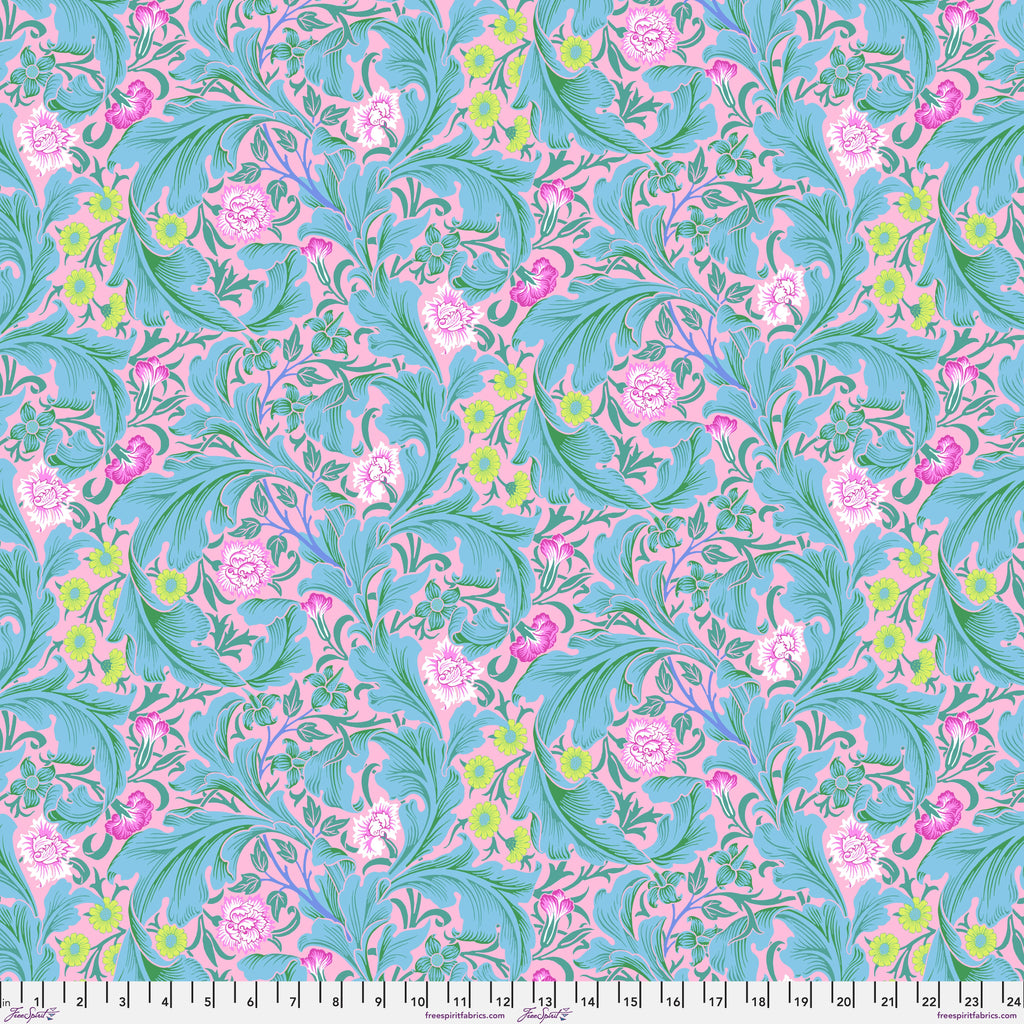 Kaffe & Morris & Co Leicester AQUA PWKW011 Priced per 25cm