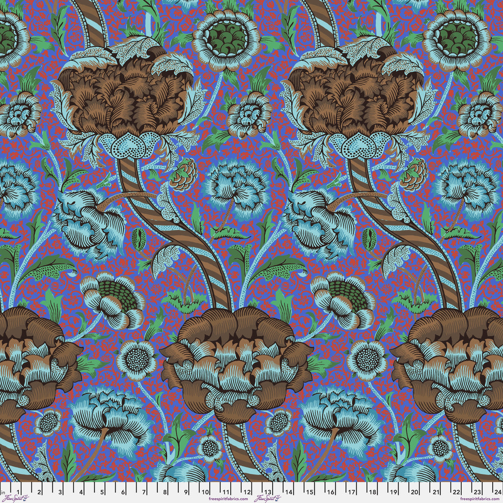 Kaffe & Morris & Co Wandle COBALT PWKW012 Priced per 25cm