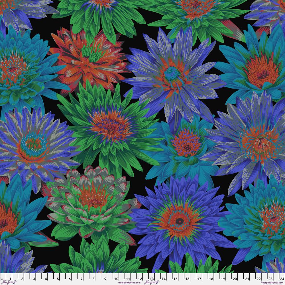 KFC Tropical Water Lillies DARK PWPJ119.*LAST CHANCE Priced per 25cm