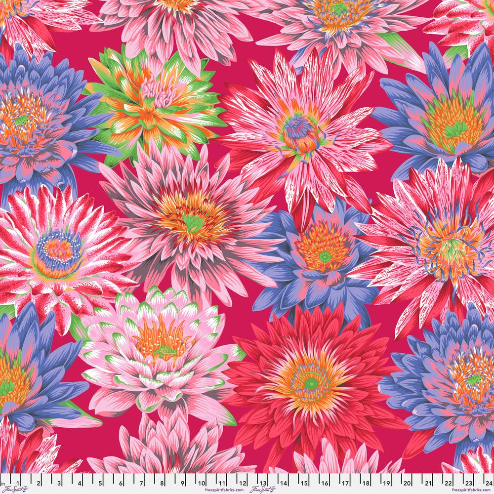 KFC Tropical Water Lillies RED PWPJ119.Priced per 25cm