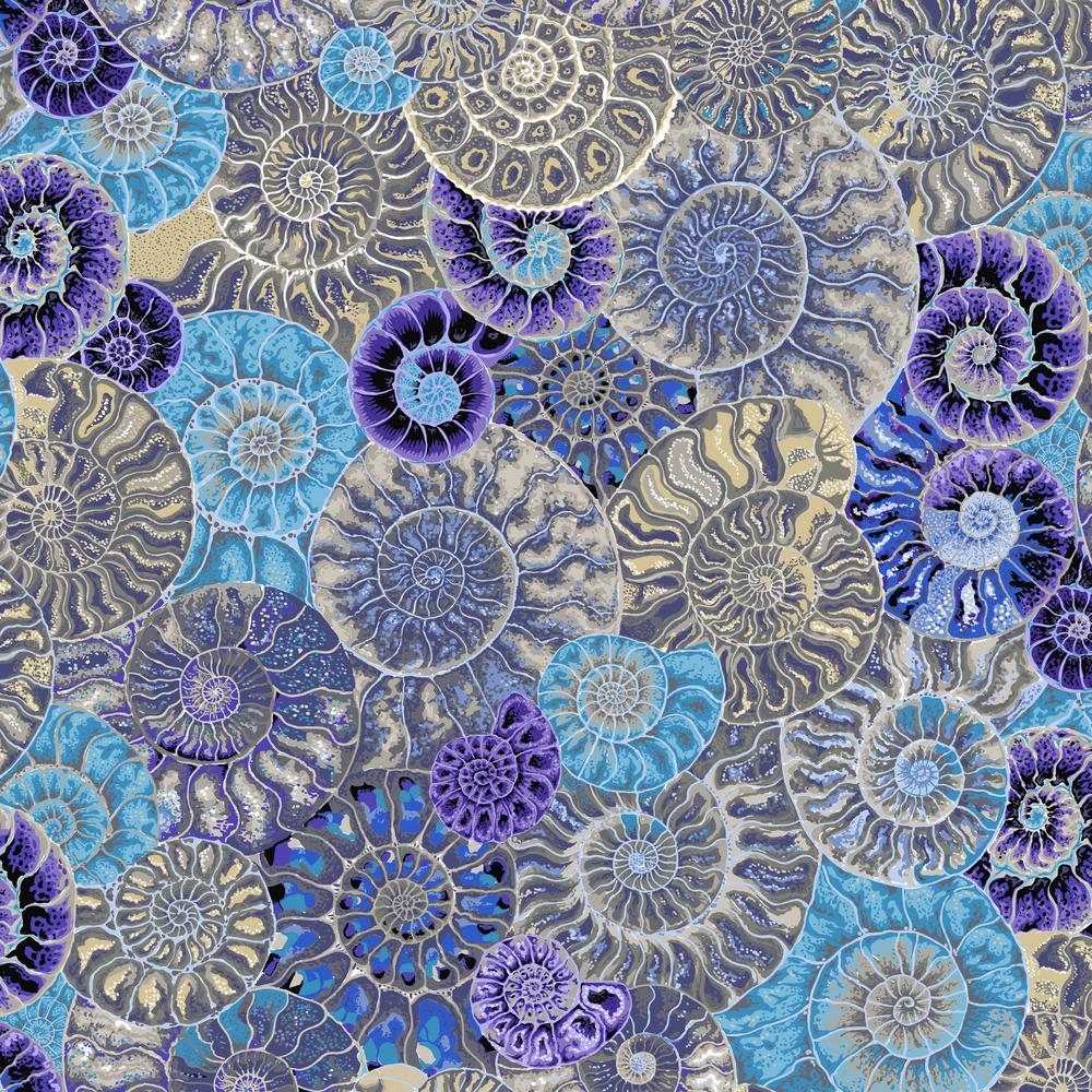 KFC Ammonites BLUE PWPJ128 AUG 2024.Priced per 25cm*
