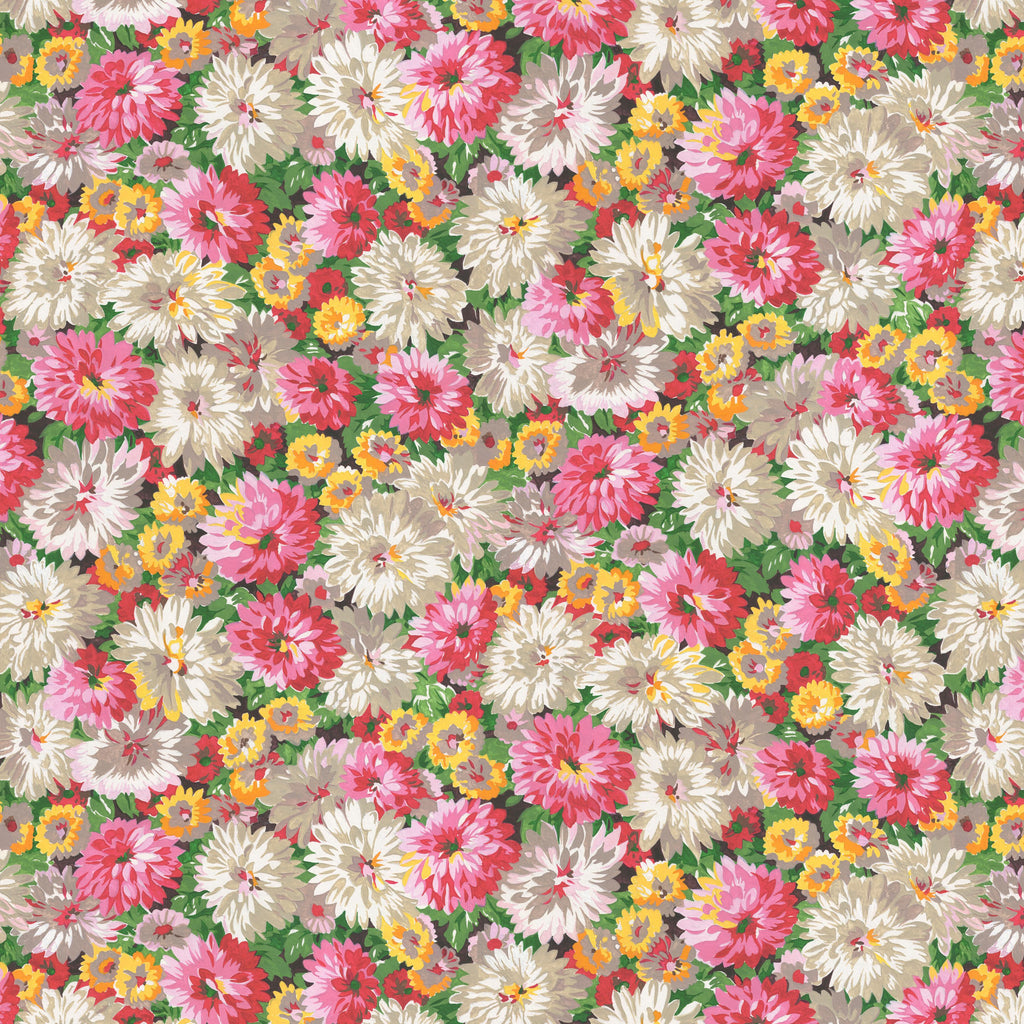 COTTAGE GARDEN Daisy Extravaganza MULTI PWSL134 by Philip Jacobs.Priced per 25cm