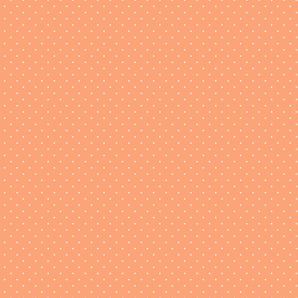Tiny Dots & Stripes by Tula Pink - DOTS PEACHY - PWTP185. Priced per 25cm