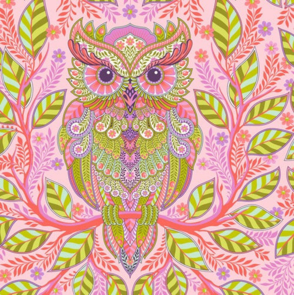 FULL MOON FOREST 2 PWTP244.HONEY Hootie Patootie.Priced per 25cm