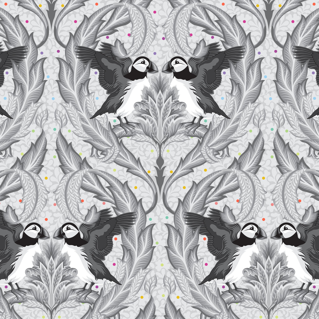 *Pre Order - GRAYWORK PWTP260.WHISPER Huffin and Puffin Priced per 25cm - Due Oct/Nov