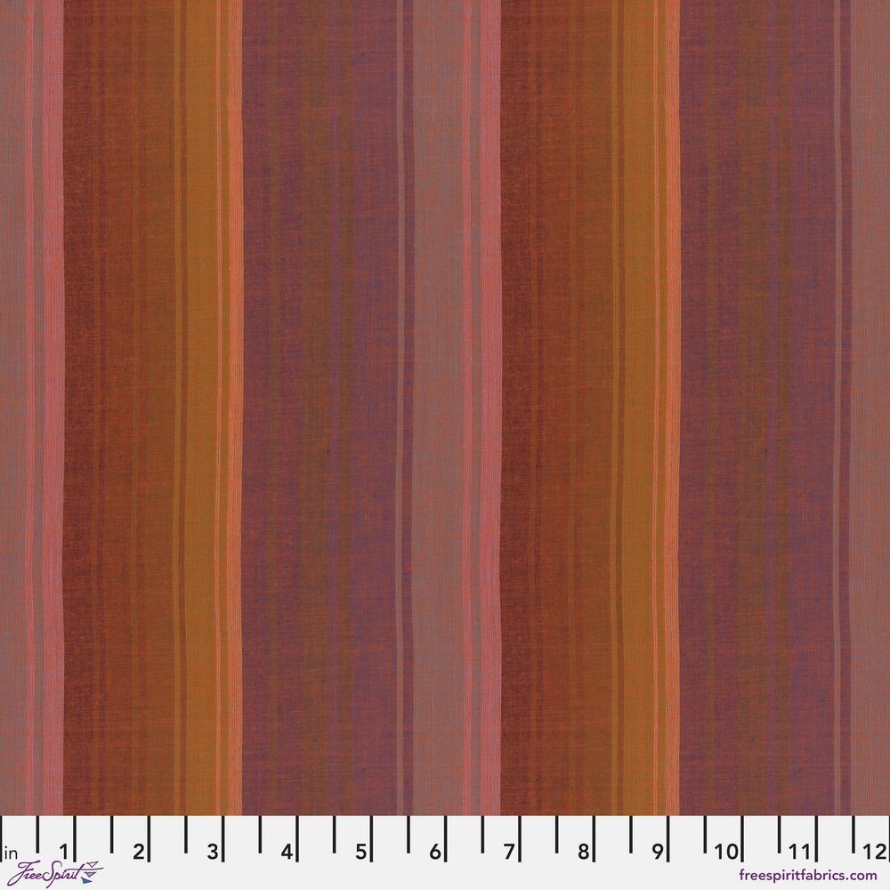 *Pre Order Kaffe Fassett WOVEN STRIPES WSGP004.WARM Exotic Stripe..Priced per 25cm - due March/April 2025