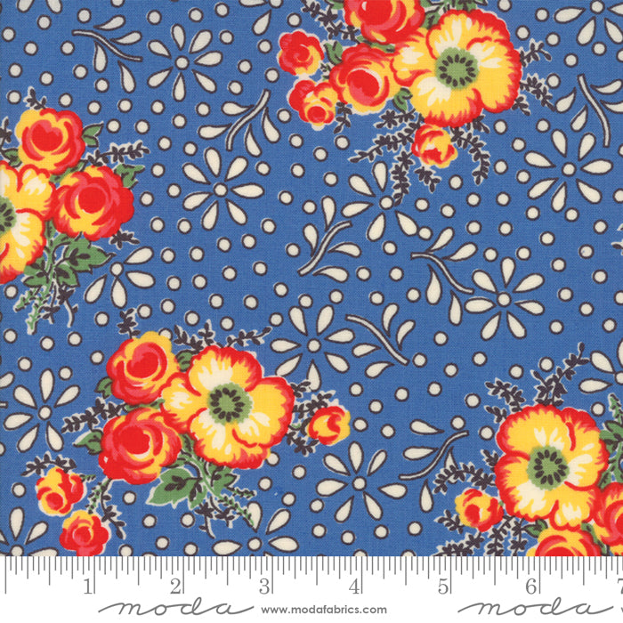MERRY GO ROUND Blue 21720 18.Priced per 25cm.