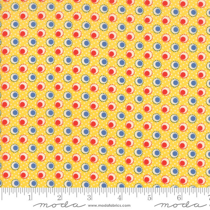 MERRY GO ROUND Yellow 21722 13.Priced per 25cm.