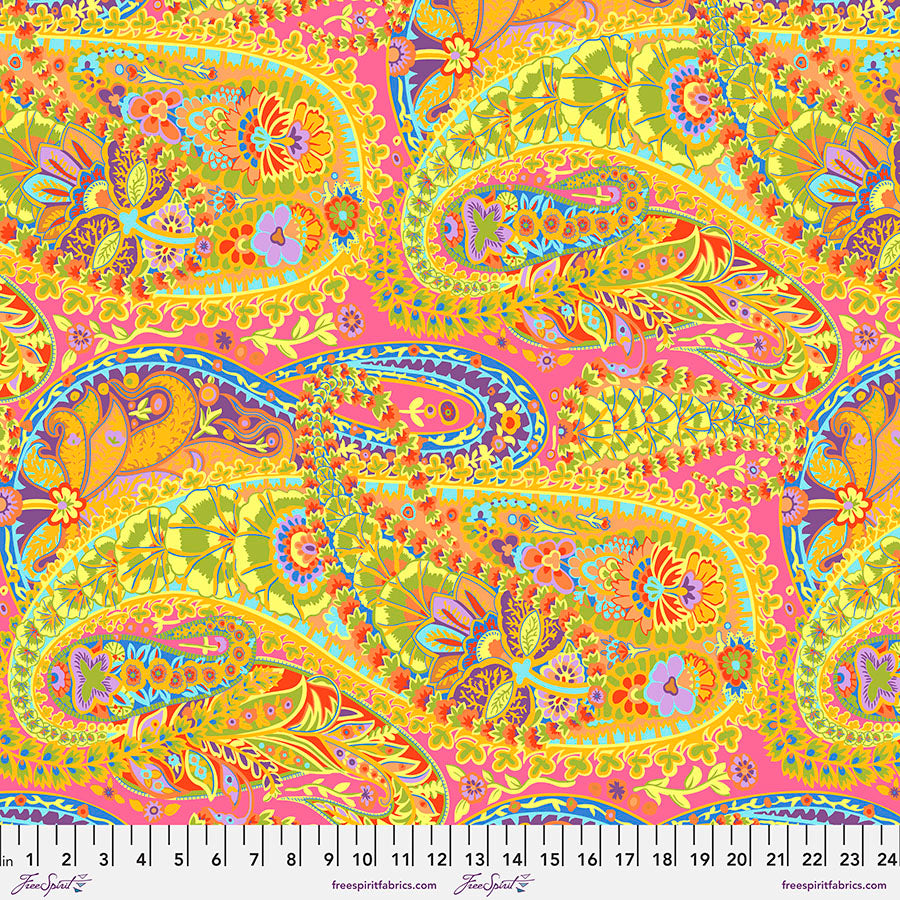 KFC Paisley Jungle LIME GP60.*LAST CHANCE Priced per 25cm