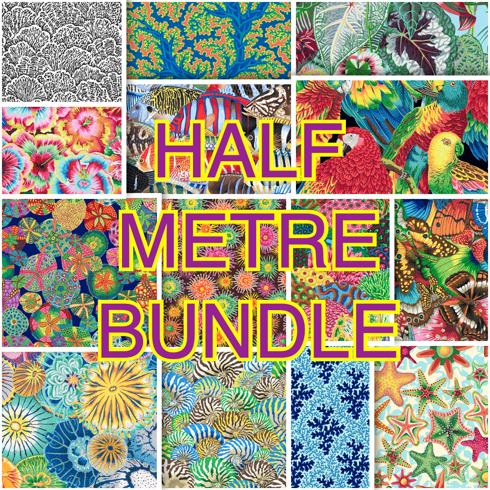 *#TREASURE ISLAND by Philip Jacobs (SNOW LEOPARD)- HALF METRE BUNDLE