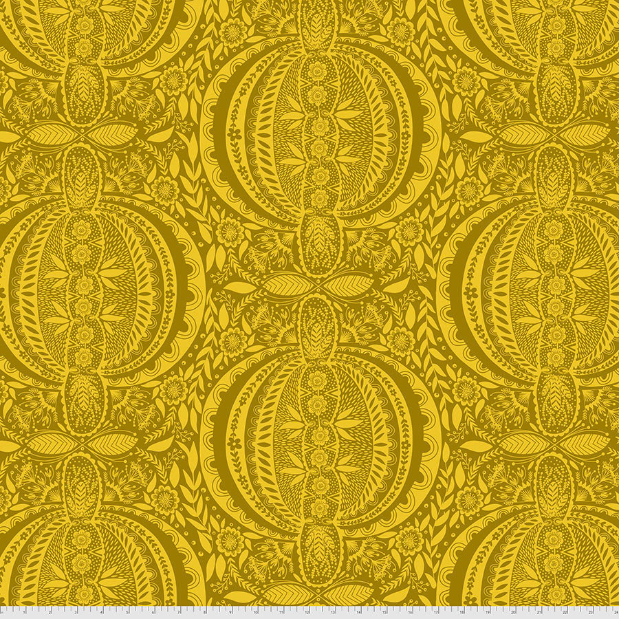 *REMNANT* Love Always AM - Propagate GOLDEN by Anna Maria Horner - 75 CM
