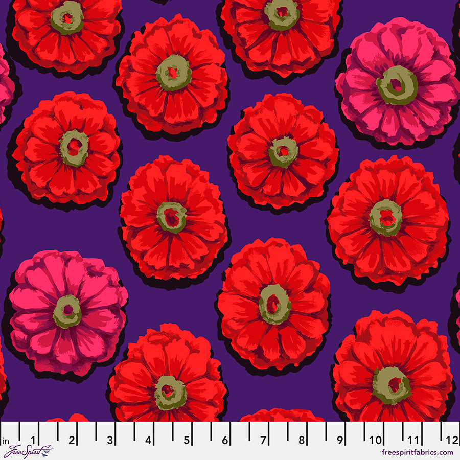 KFC Zinnia CRIMSON PWGP031.*LAST CHANCE Priced per 25cm