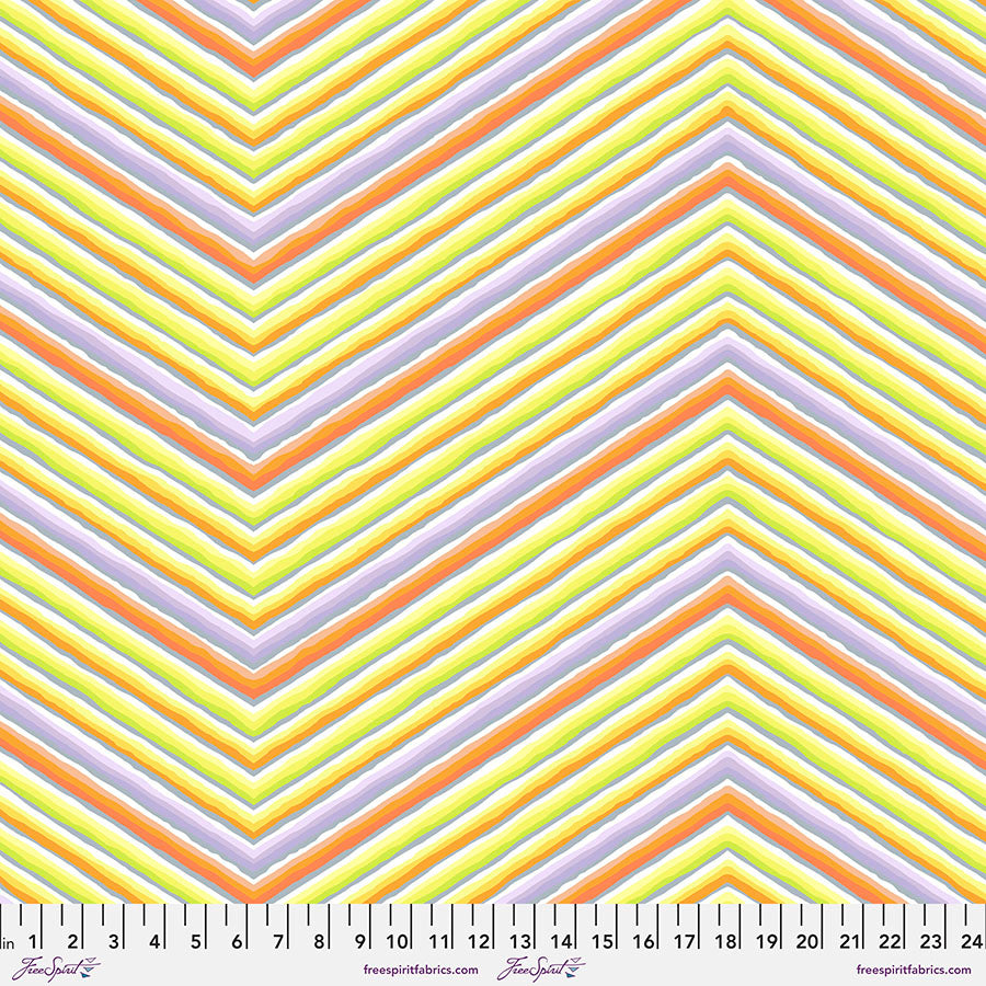 KFC Chevron Stripe YELLOW PWGP090.*LAST CHANCE Priced per 25cm