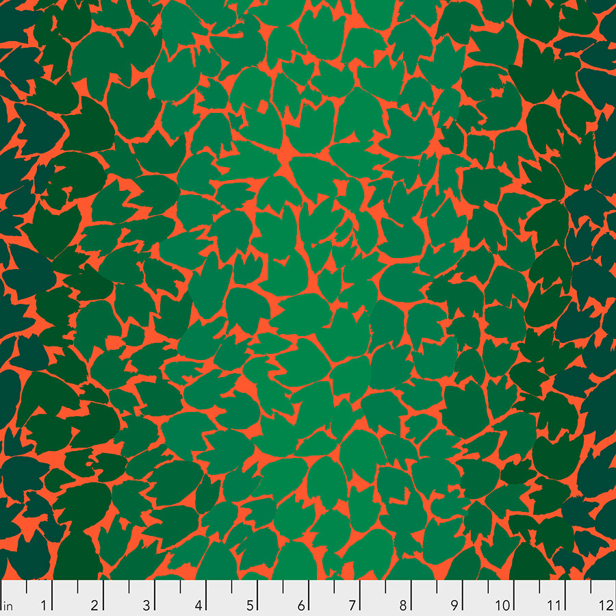 KFC Ombre-Leaves Green PWGP174.*LAST CHANCE Priced per 25cm