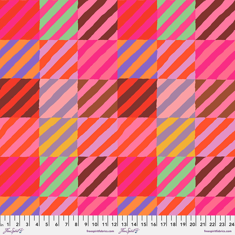 KFC Regimental Ties RED PWGP189.*LAST CHANCE Priced per 25cm