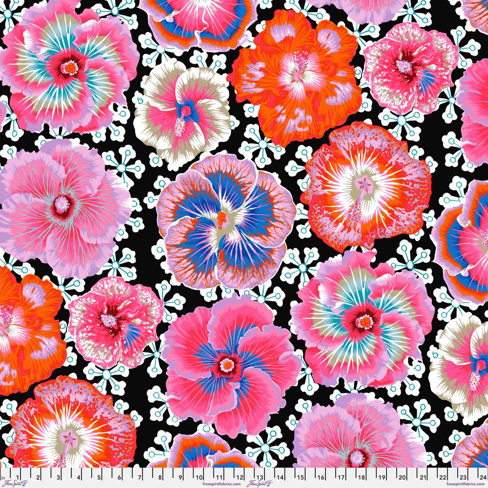 KFC Floating Hibiscus CONTRAST PWPJ122.Priced per 25cm