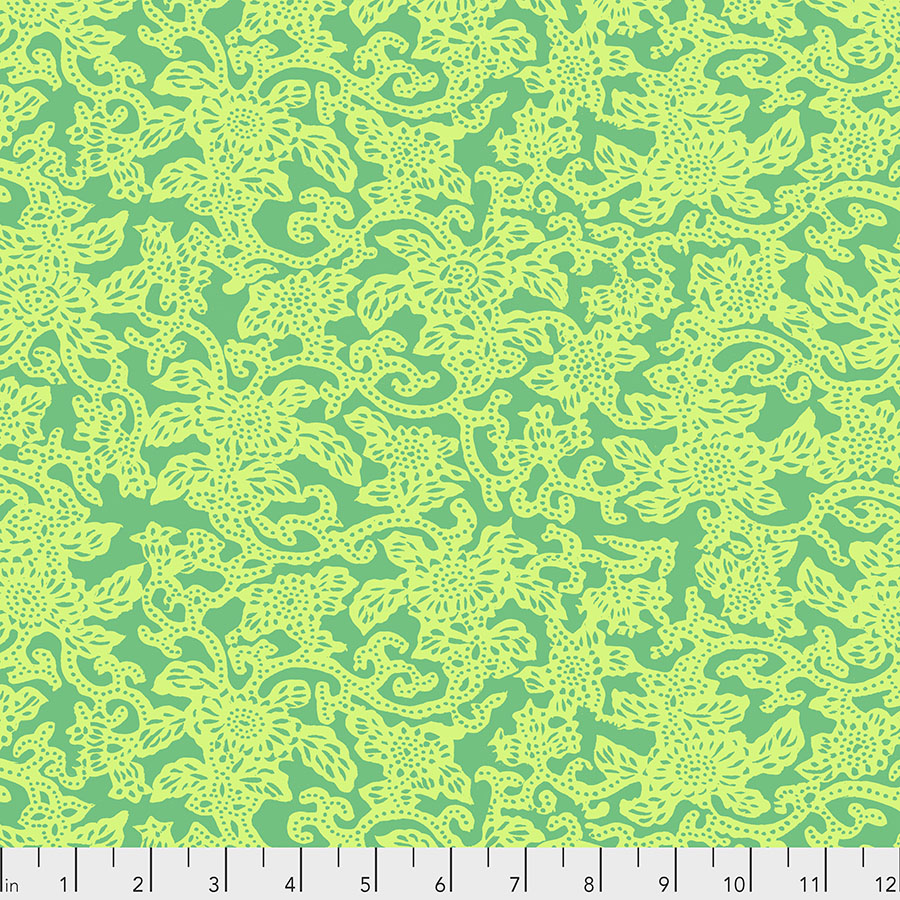 *REMNANT SILK ROAD Kashgar in Green PWSL091 by Philip Jacobs - 1.6 METRES