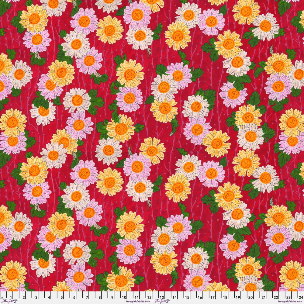 TEMPLE GARDEN Fushimi - PWSL124.RED by Philip Jacobs.Priced per 25cm