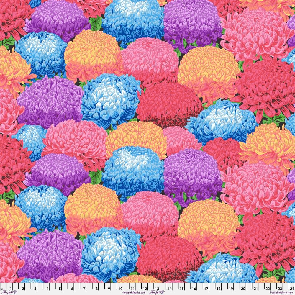 TEMPLE GARDEN Chrysanthemum Bed - PWSL130.MULTI by Philip Jacobs.Priced per 25cm