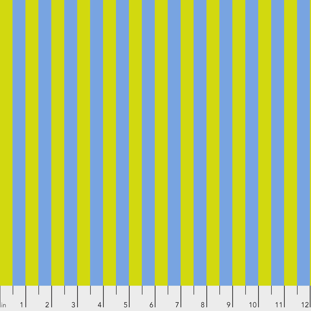 True Colors Tent Stripe MYRTLE PWTP069 by Tula Pink.Priced per 25cm