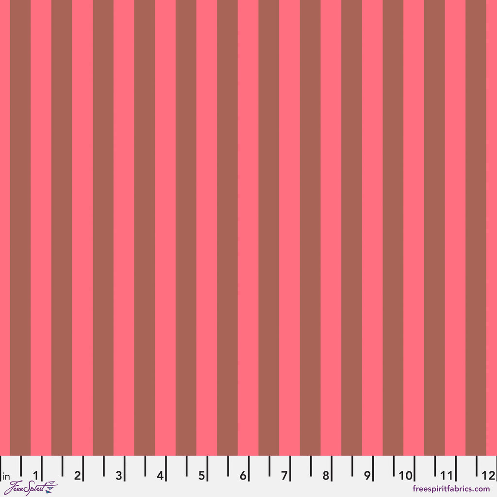 True Colors Tent Stripes NEON NOVA PWTP.069 by Tula Pink.Priced per 25cm