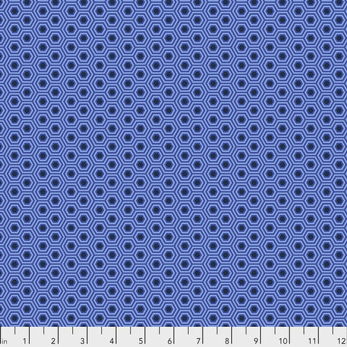 True Colors Hexy DEEP SEA PWTP150 by Tula Pink.Priced per 25cm