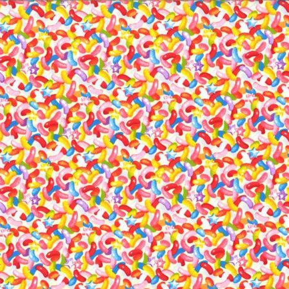 Lecien CANDY SHOP 4084510 Jelly Beans.Priced per 25cm