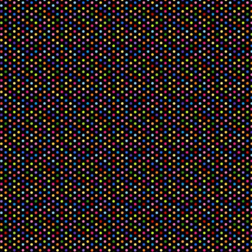 Northcott Color Play 24912 99 Black Small Multi Size Dots.Priced per 25cm.