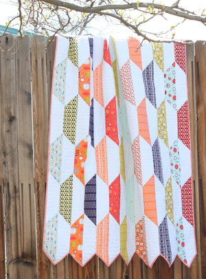 Canyon Boulevard Quilt Pattern: Paper Pattern
