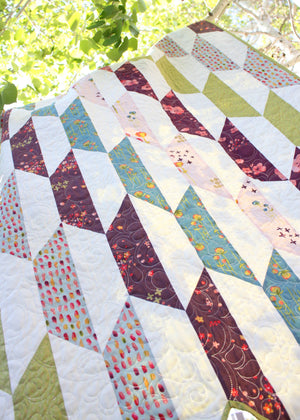 Canyon Boulevard Quilt Pattern: Paper Pattern