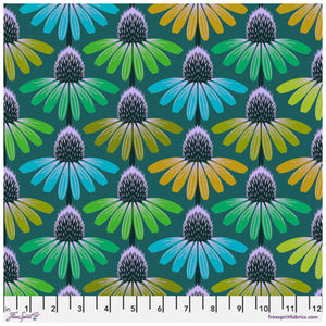 Love Always AM - Echinacea Glow ALGAE by Anna Maria Horner PWAH149.Priced per 25cm